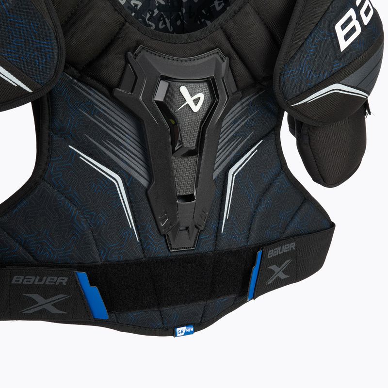 Eishockey-Schulterpolster Bauer X Shoulder Pad Sr black/blue 4