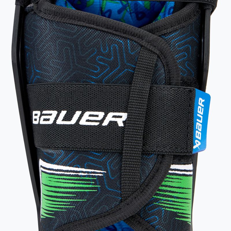 Hockey Schienbeinschoner Kinder Bauer X Shin Guard Jr black 6