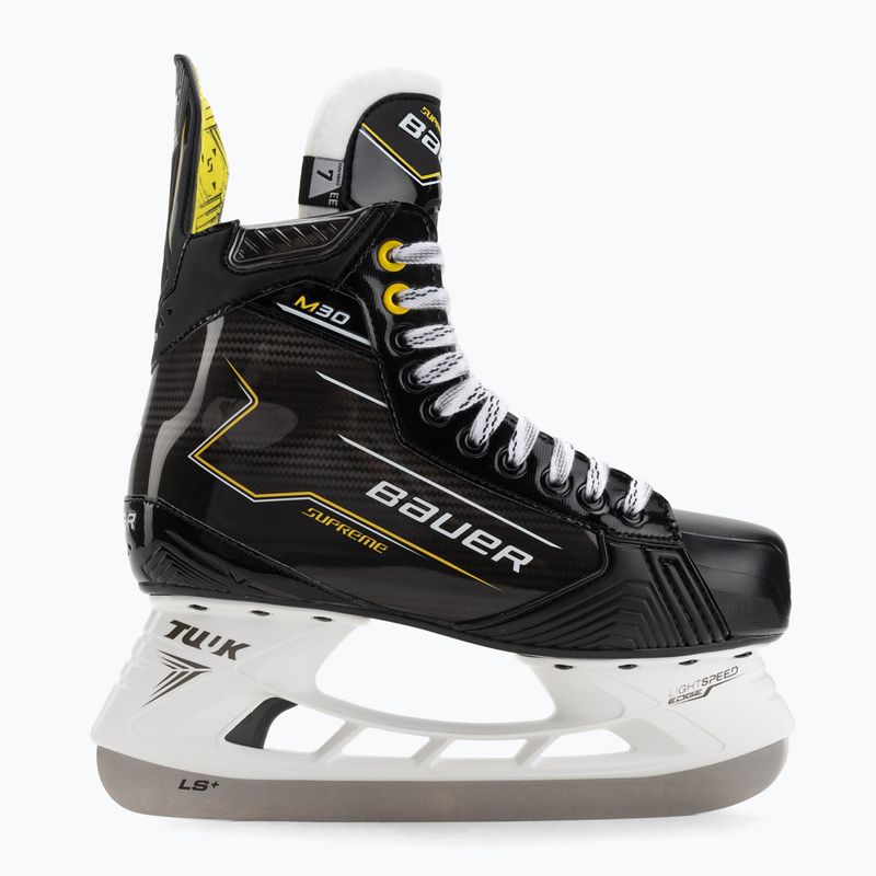 Eishockeyschlittschuhe Herren Bauer Supreme M30 SR EE black 2
