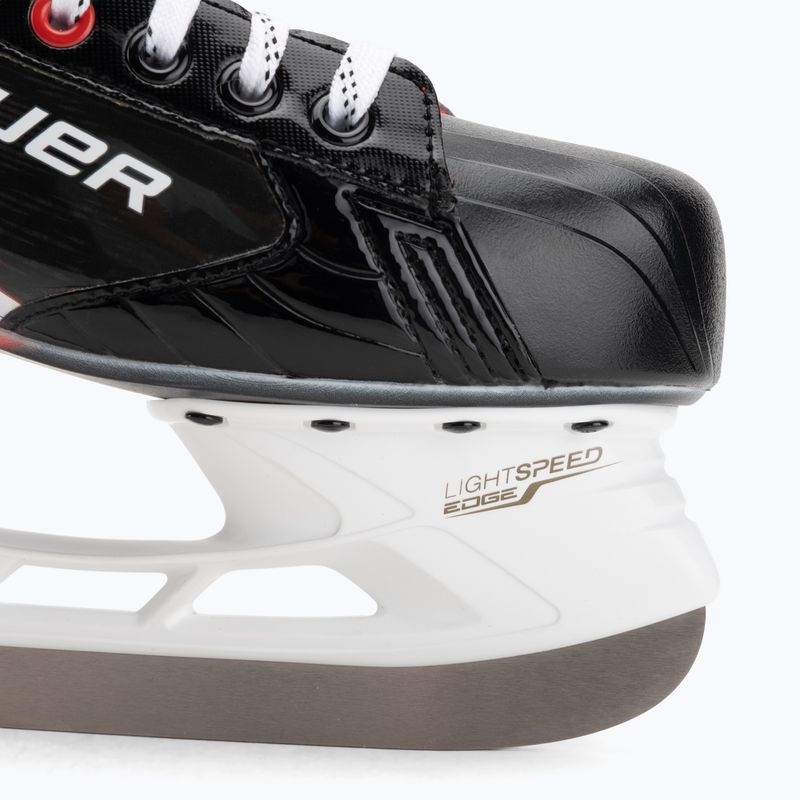 Eishockeyschlittschuhe Herren Bauer Vapor Fly30 Sr black/red 7