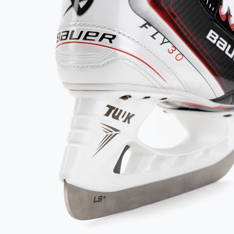 Herren Eishockeyschlittschuhe Bauer Vapor Fly30 Sr black/red 8
