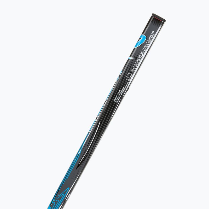 Kinder-Eishockeyschläger Bauer Vapor Grip Jr F30 R black/blue/white 3