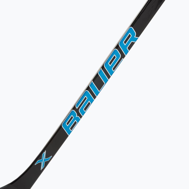 Eishockeyschläger Bauer X Series Grip Sr F80 L black/blue/green 2