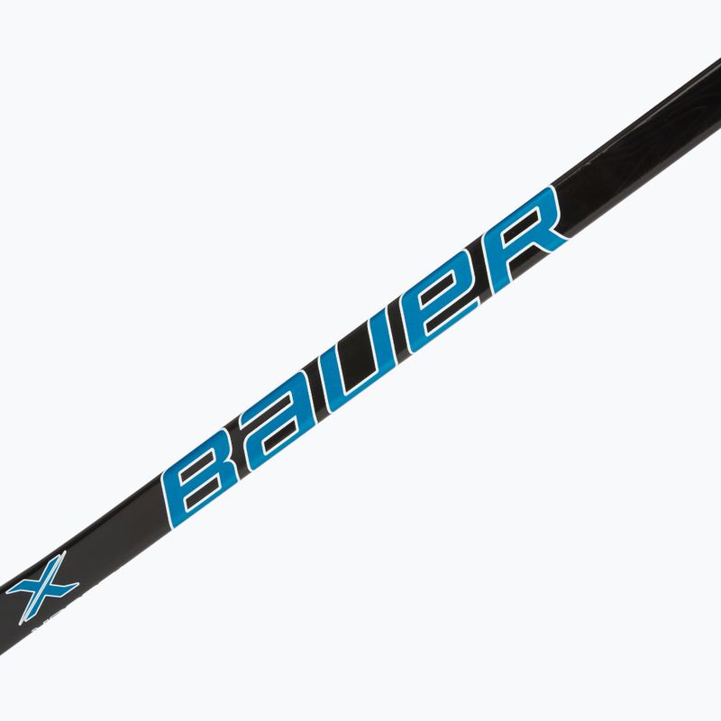 Eishockeyschläger Bauer X Series Grip Sr F80 R black/blue/green 2