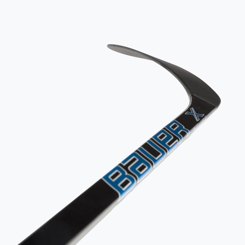 Eishockeyschläger Bauer X Series Grip Sr F80 R black/blue/green 4