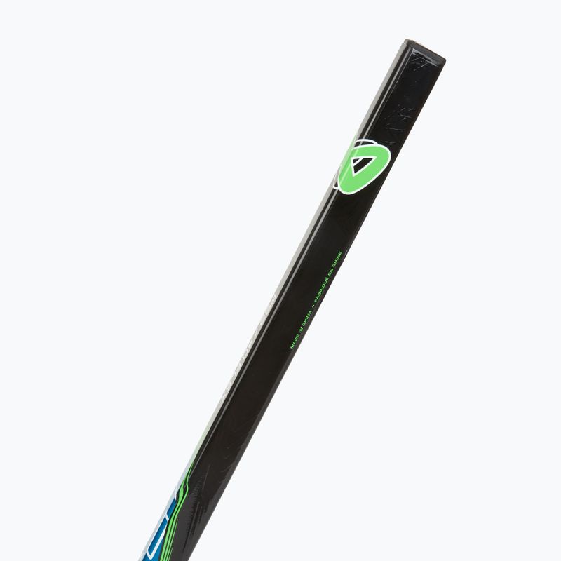 Kinder-Eishockeyschläger Bauer X Series Grip Jr F40 L black/blue/green 3