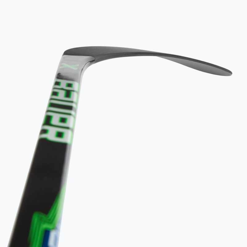 Kinder-Eishockeyschläger Bauer X Series Grip Jr F40 L black/blue/green 4