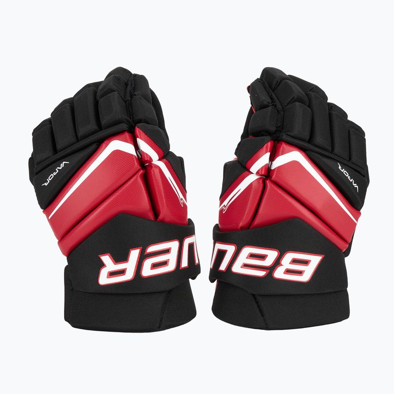 Eishockeyhandschuhe Bauer Vapor Fly40 Sr black/red 2