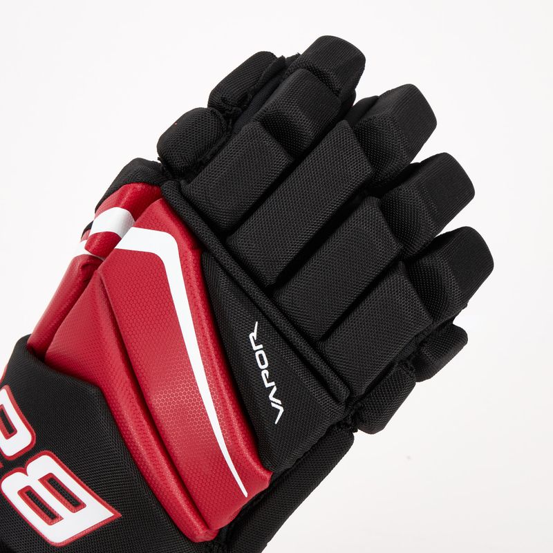 Eishockeyhandschuhe Bauer Vapor Fly40 Sr black/red 5