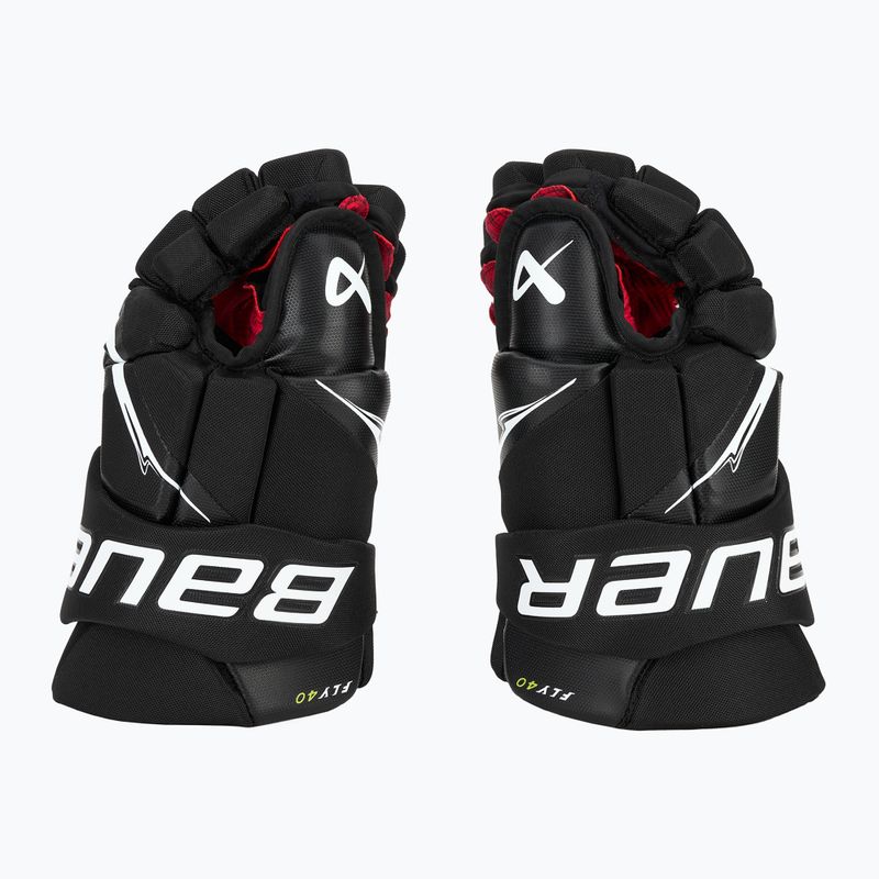 Eishockeyhandschuhe Bauer Vapor Fly40 Sr black/white 4