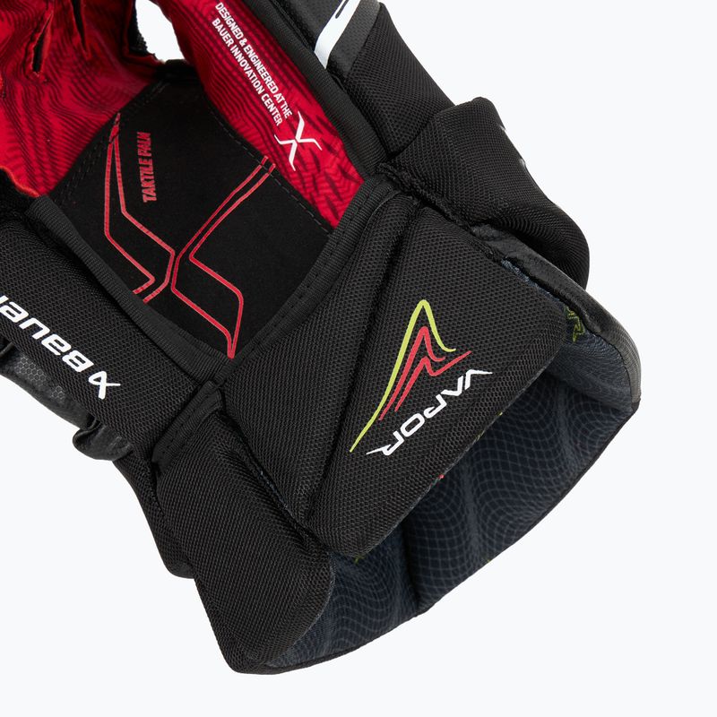 Eishockeyhandschuhe Bauer Vapor Fly40 Sr black/white 6