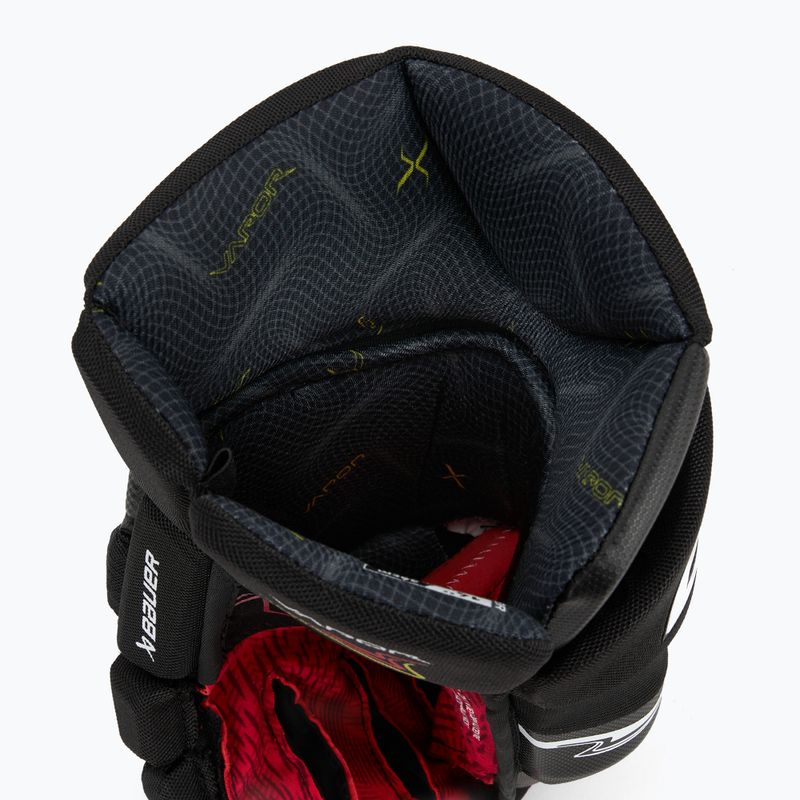 Eishockeyhandschuhe Bauer Vapor Fly40 Sr black/white 7