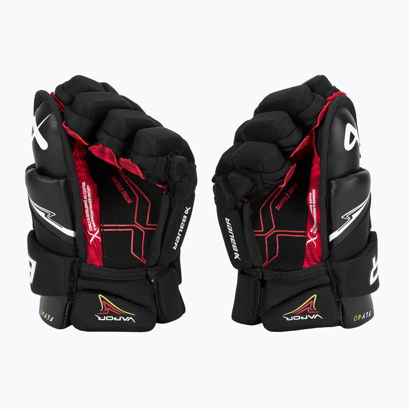 Eishockeyhandschuhe Bauer Vapor Fly40 Int black/white 3