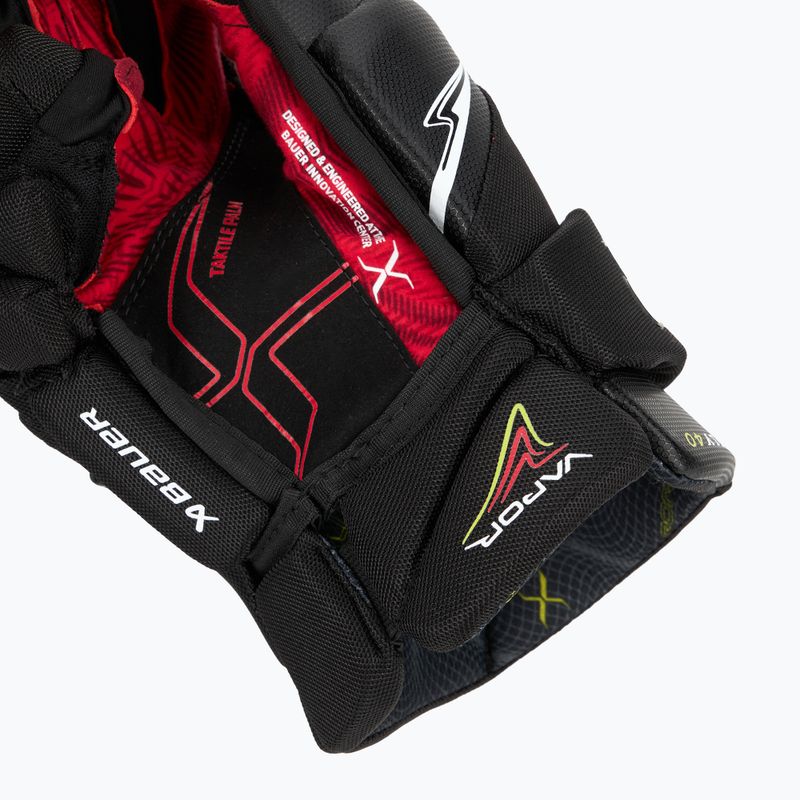 Eishockeyhandschuhe Bauer Vapor Fly40 Int black/white 6