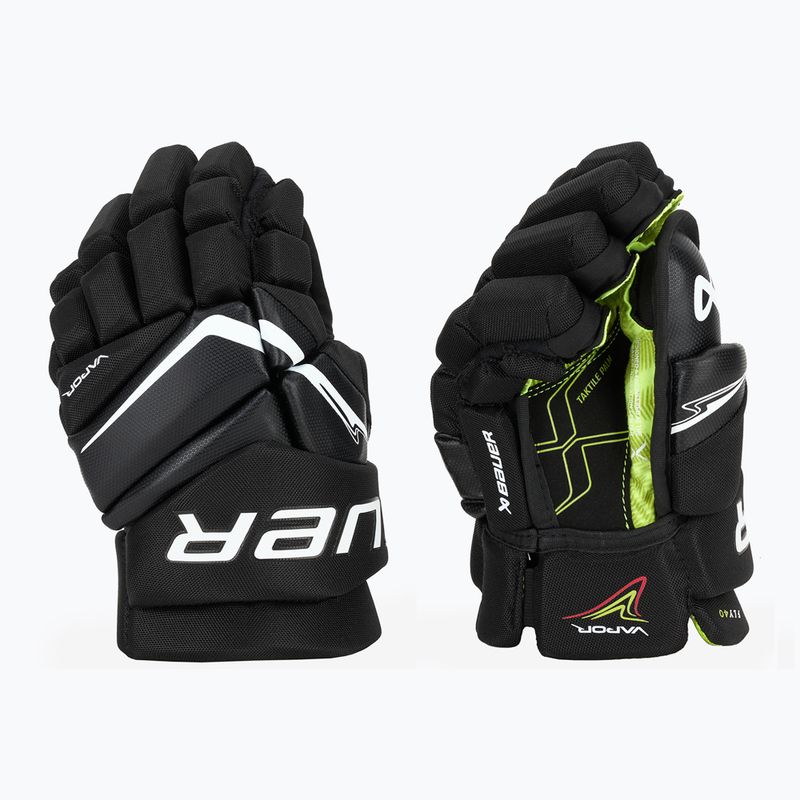 Kinder-Hockeyhandschuhe Bauer Vapor Fly40 Jr black/white
