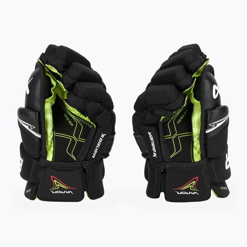 Kinder-Hockeyhandschuhe Bauer Vapor Fly40 Jr black/white 3