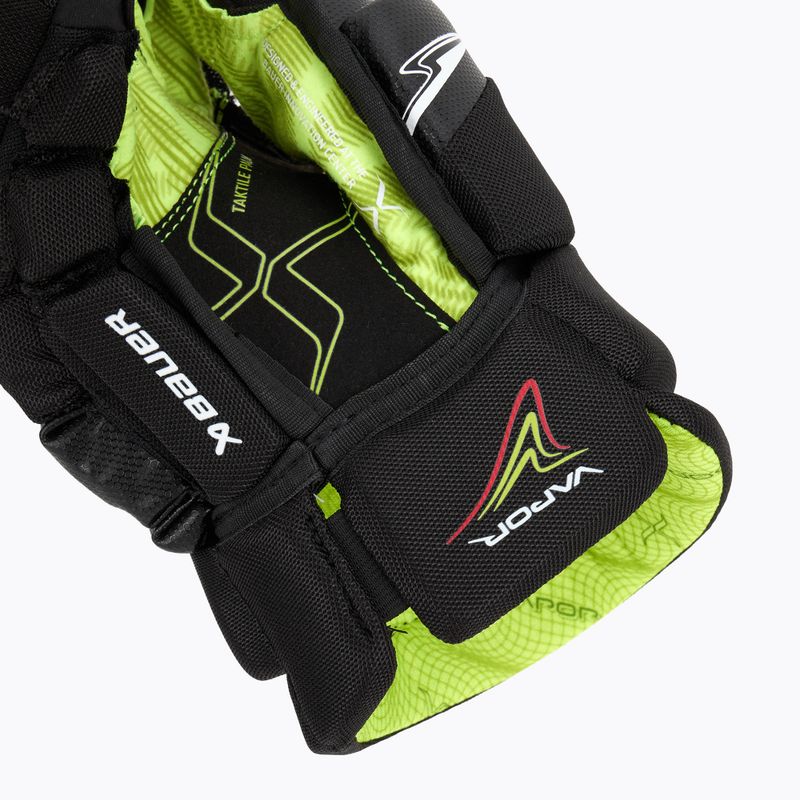 Kinder-Hockeyhandschuhe Bauer Vapor Fly40 Jr black/white 6