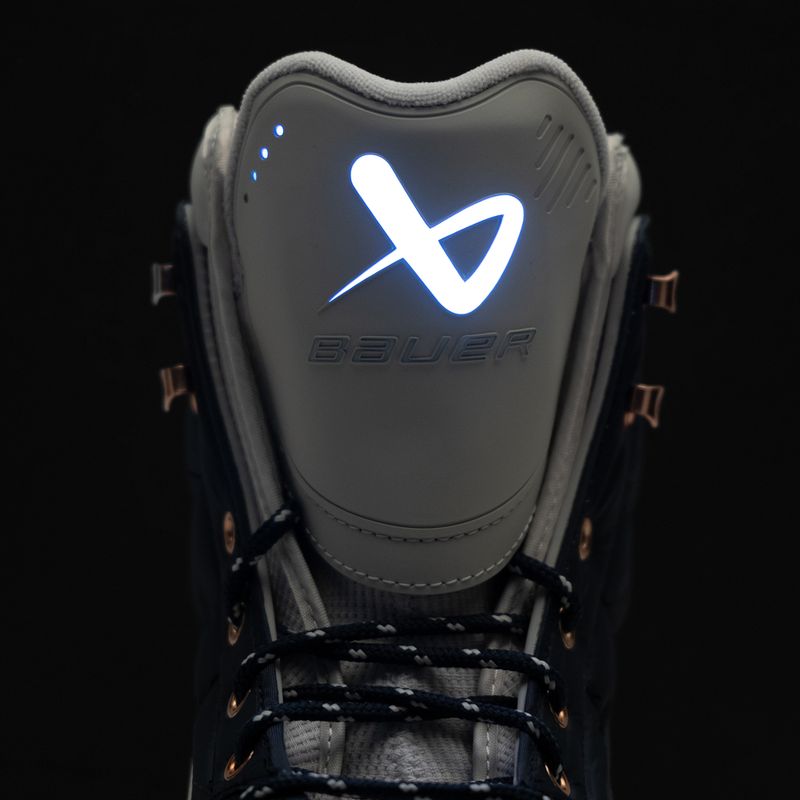 Eishockey-Schlittschuhe Bauer Radiant Heated Sr white/black 10