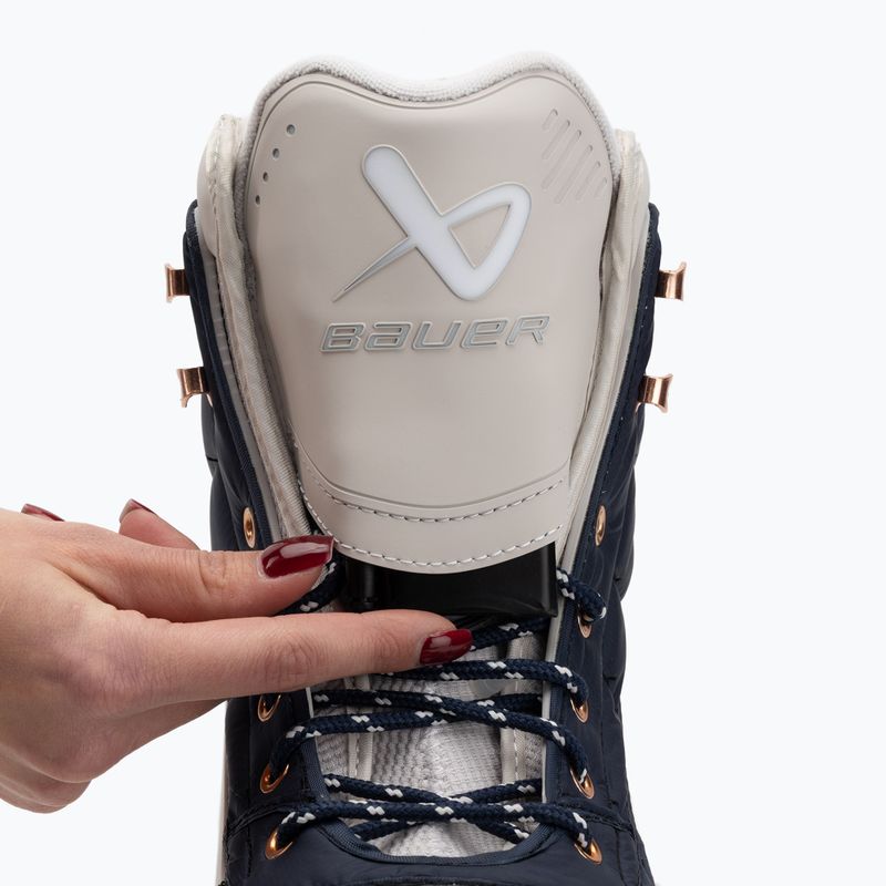 Eishockey-Schlittschuhe Bauer Radiant Heated Sr white/black 11