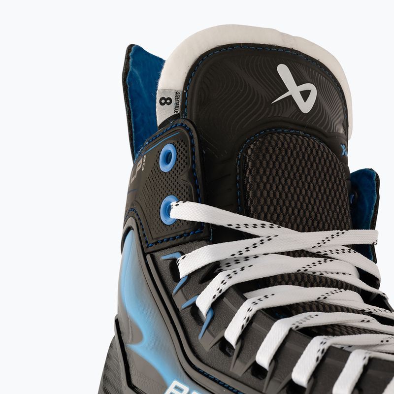 Eishockeyschlittschuhe Herren Bauer X-Lp 2.0 Skate-Sr black/blue 4