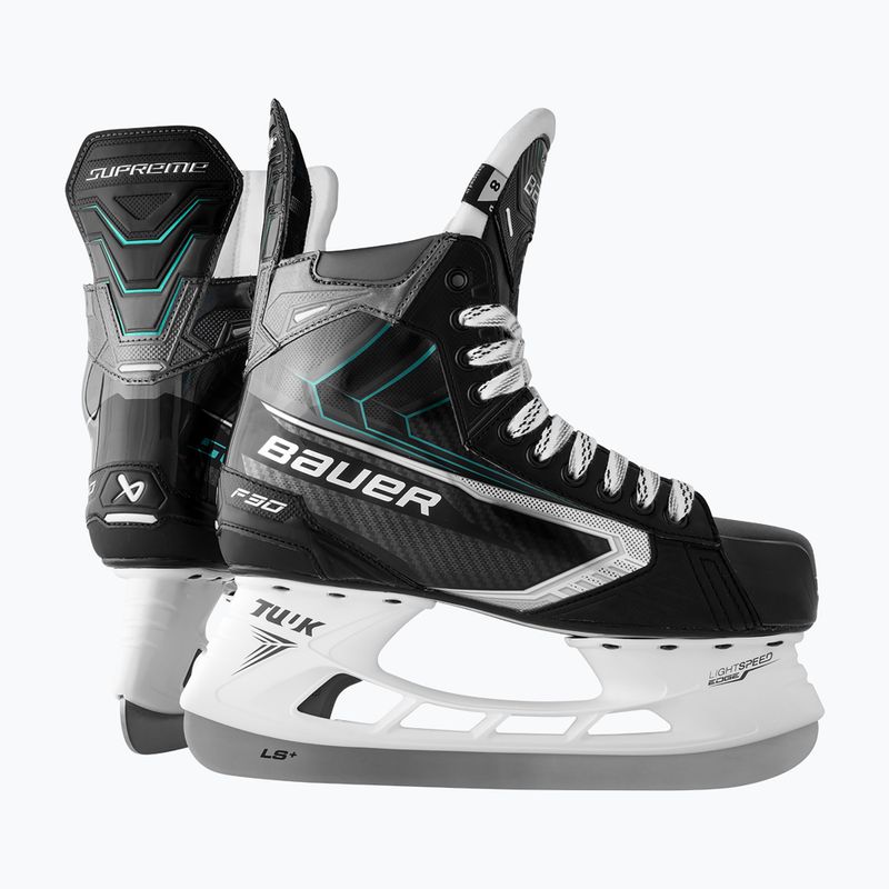 Eishockeyschlittschuhe Herren Bauer  Supreme F30 Skate-Sr black 2