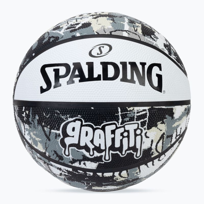 Basketball Spalding Graffiti Weiß Größe 7