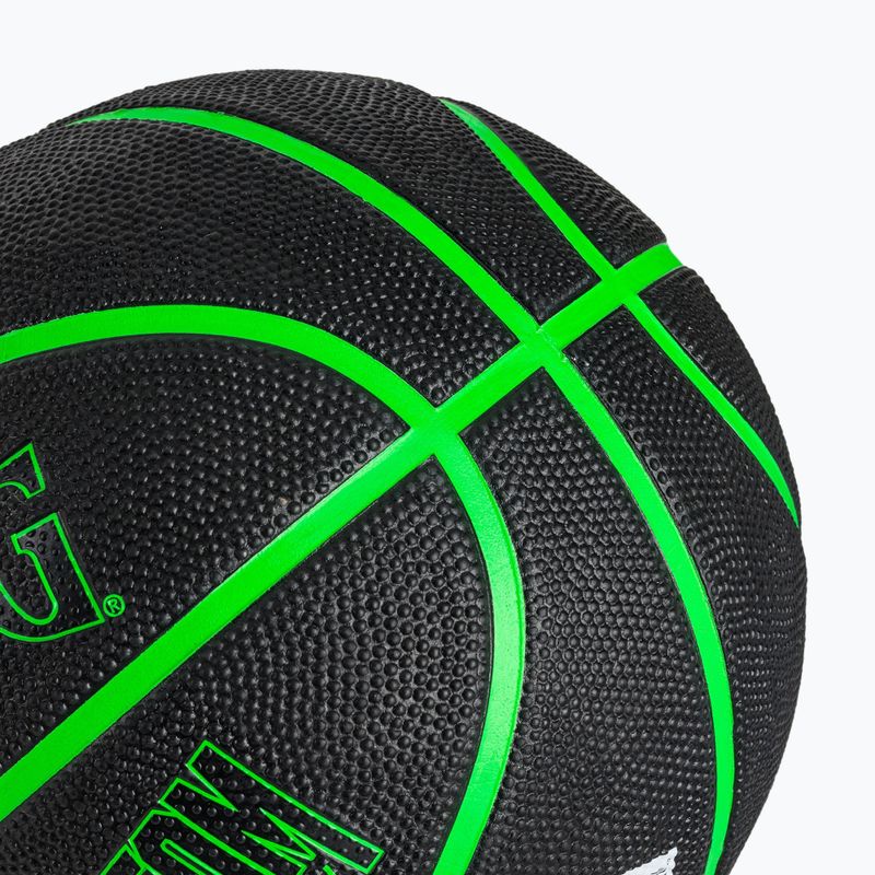 Spalding Phantom Basketball schwarz/grün Größe 6 3