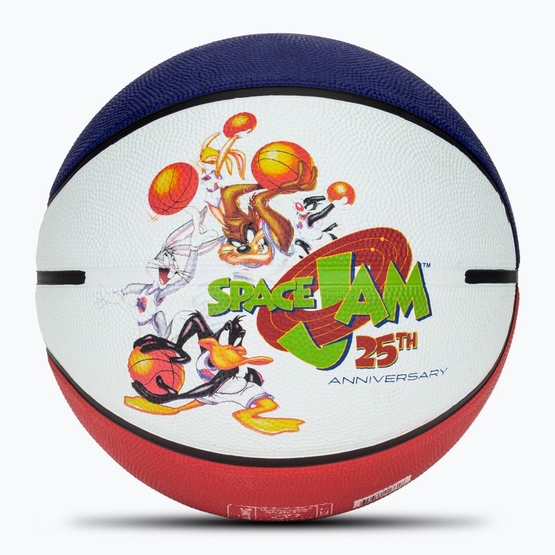 Basketball Spalding Space Jam Tune white/red/blue Größe 7 2