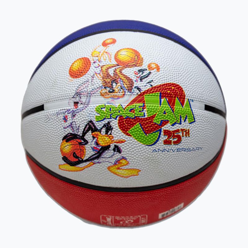 Basketball Spalding Space Jam Tune white/red/blue Größe 7 2