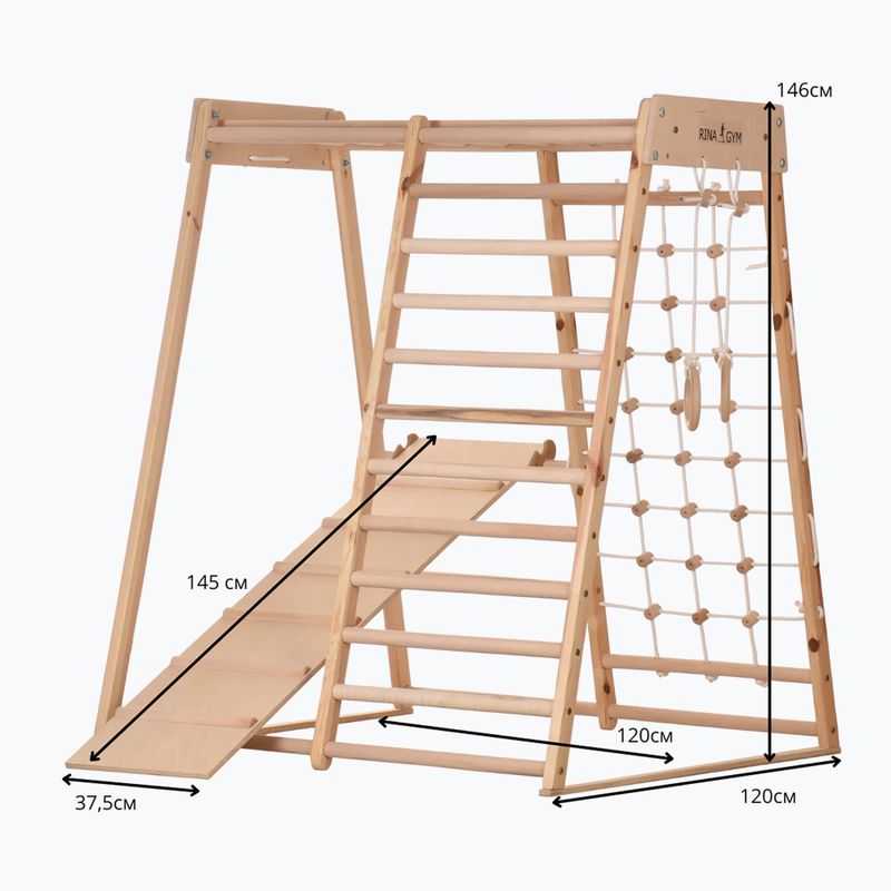 RINAGYM Classic Gymnastikrahmen aus Holz 8