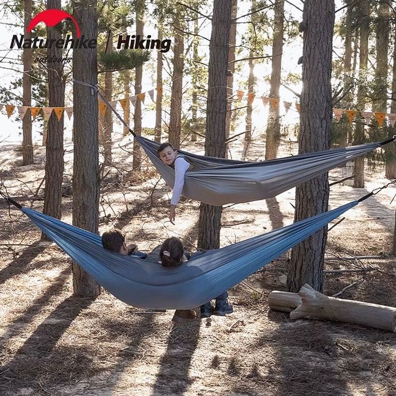 Reisehängematte Naturehike Ultralight Swing Single Upgrade blue 2