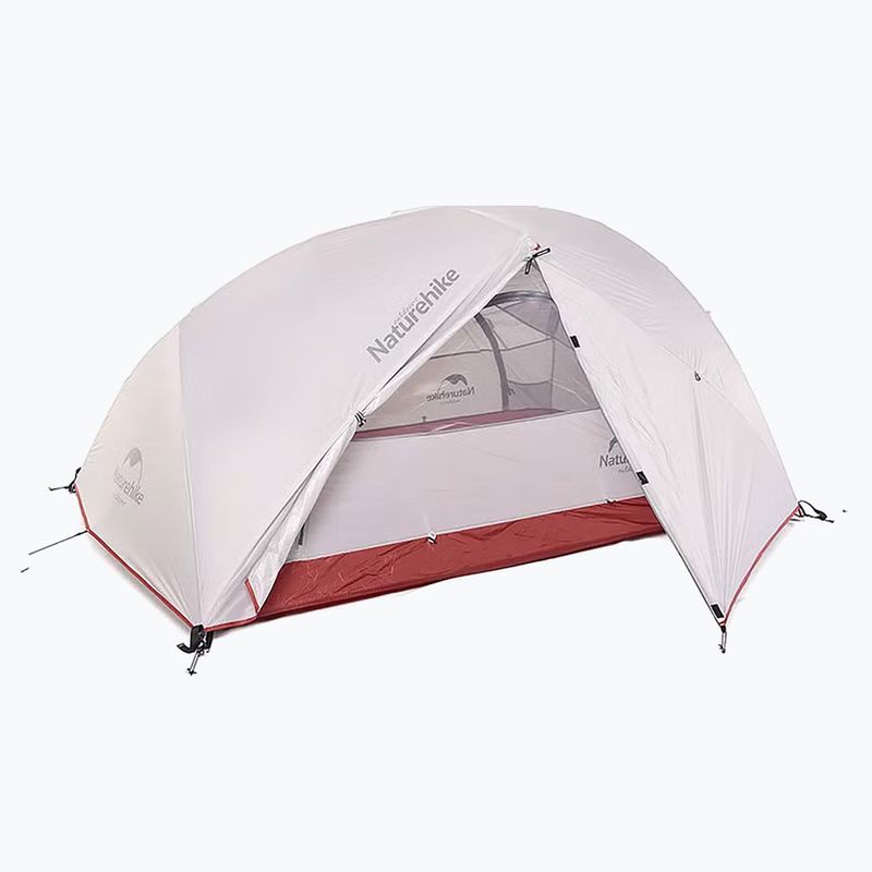 Naturehike Star River 2 hellgrau/rot 2-Personen-Trekkingzelt 2