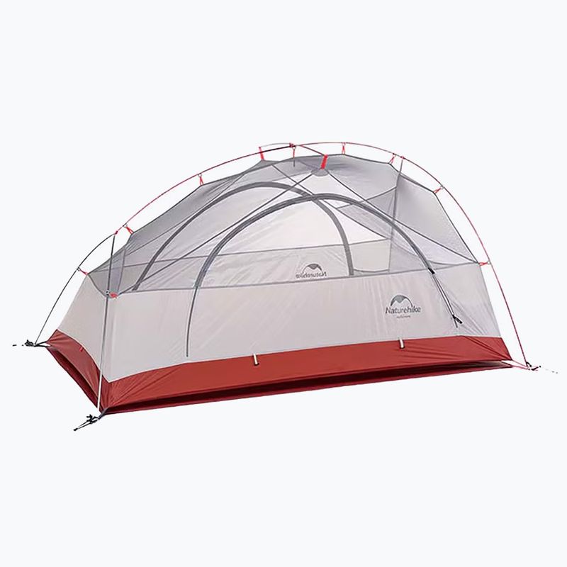 Naturehike Star River 2 hellgrau/rot 2-Personen-Trekkingzelt 3