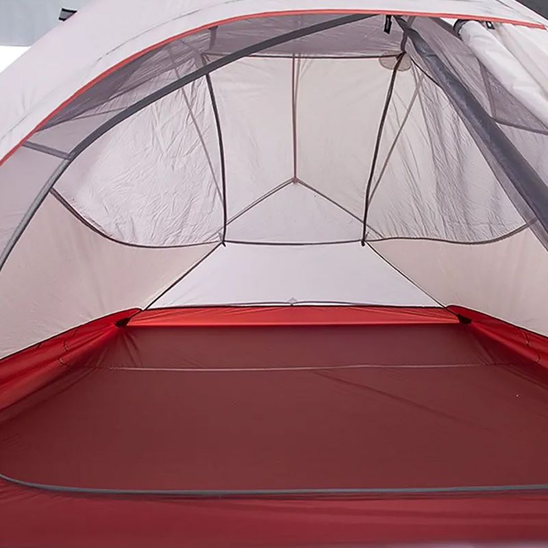 Naturehike Updated Cloud Up 3-Personen-Trekkingzelt hellgrau/rot 5