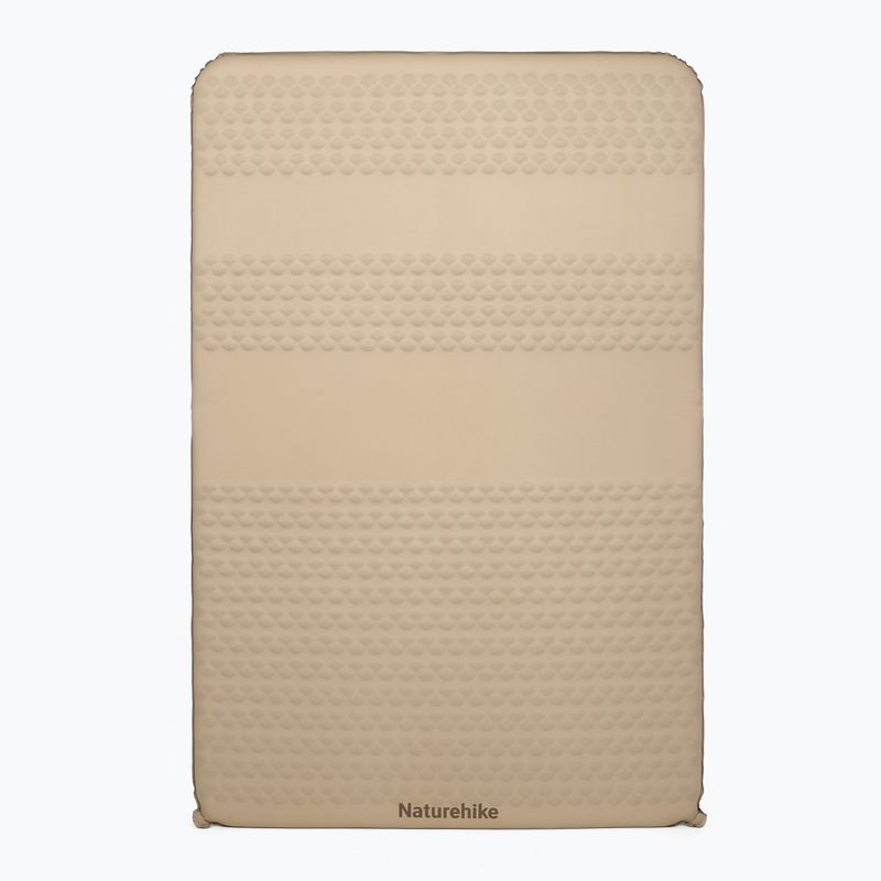 Selbstaufblasende Isomatte Naturehike Featherbone Double Regular Wide brown 2
