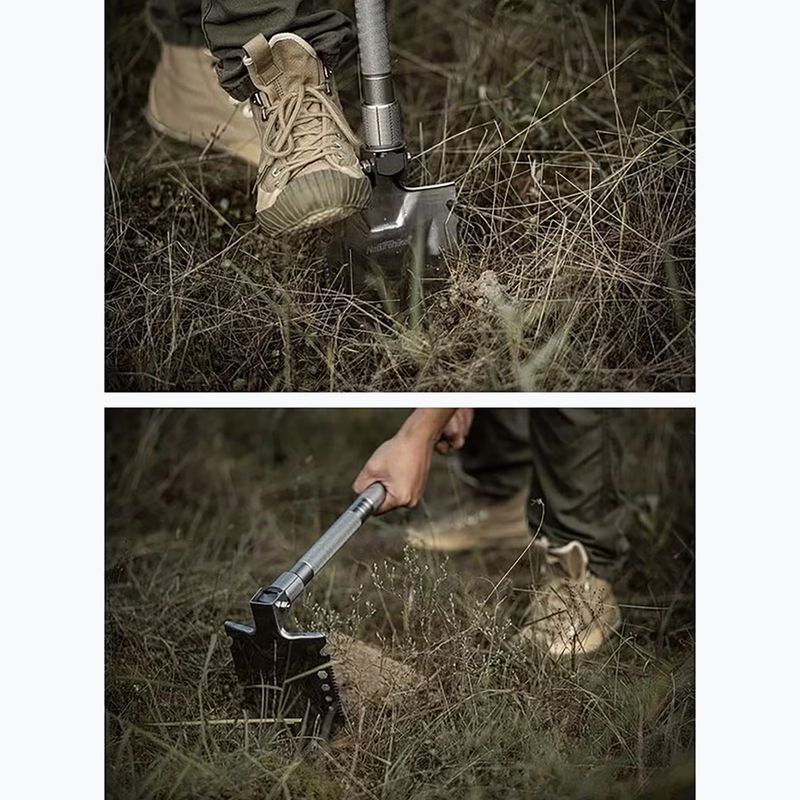 Multifunktionale Klappspaten Naturehike NH20GJ002 silver 6