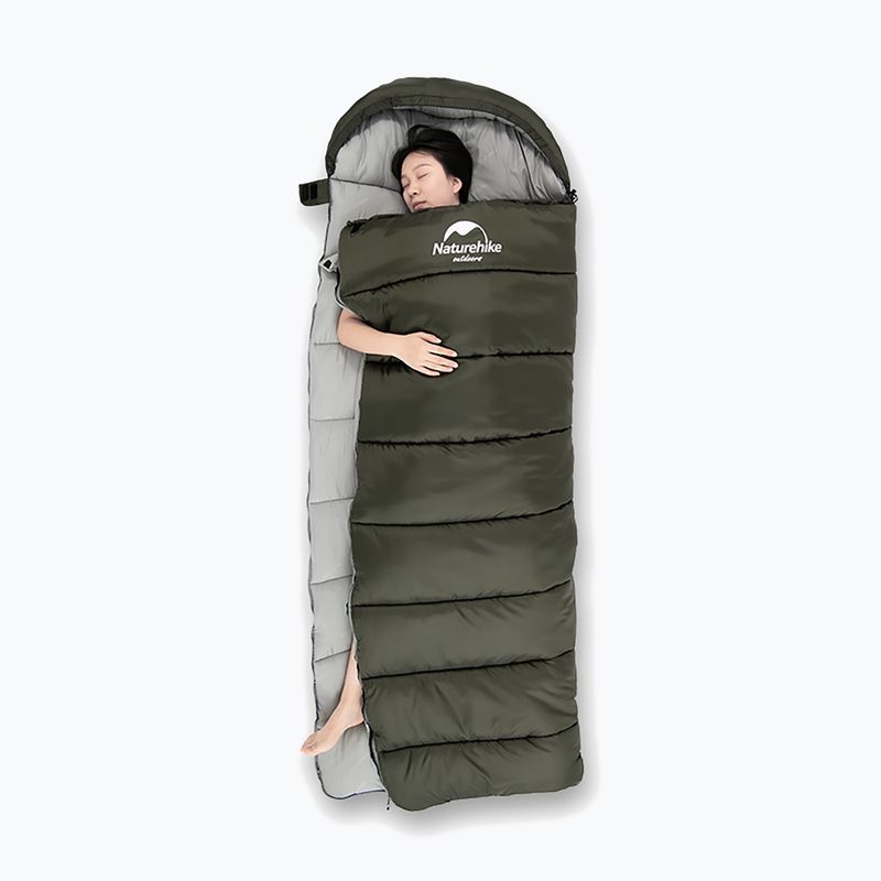 Schlafsack Naturehike U250 army green 5