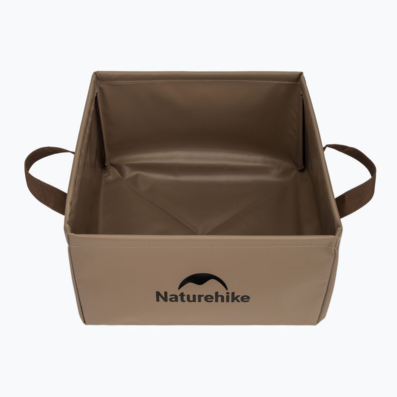 Campingspüle Naturehike Składany Square Bucket 13 light brown 2