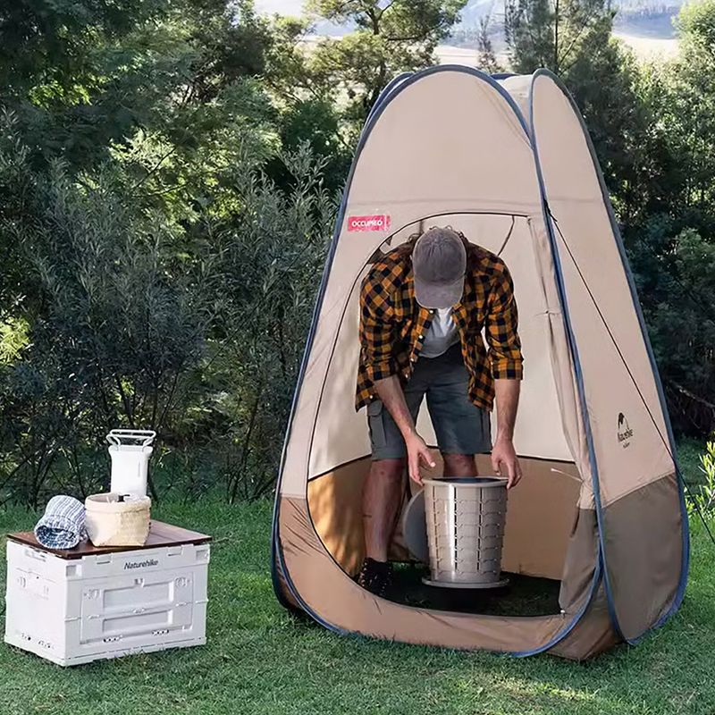 Faltbare Umkleidekabine Naturehike NH17Z002-P dark brown 2