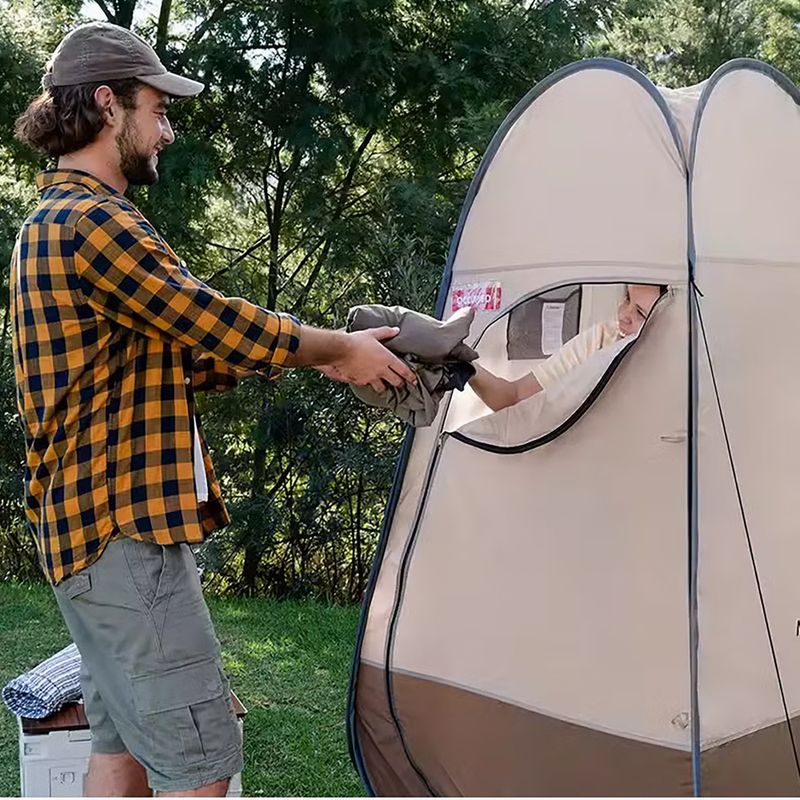 Faltbare Umkleidekabine Naturehike NH17Z002-P dark brown 3