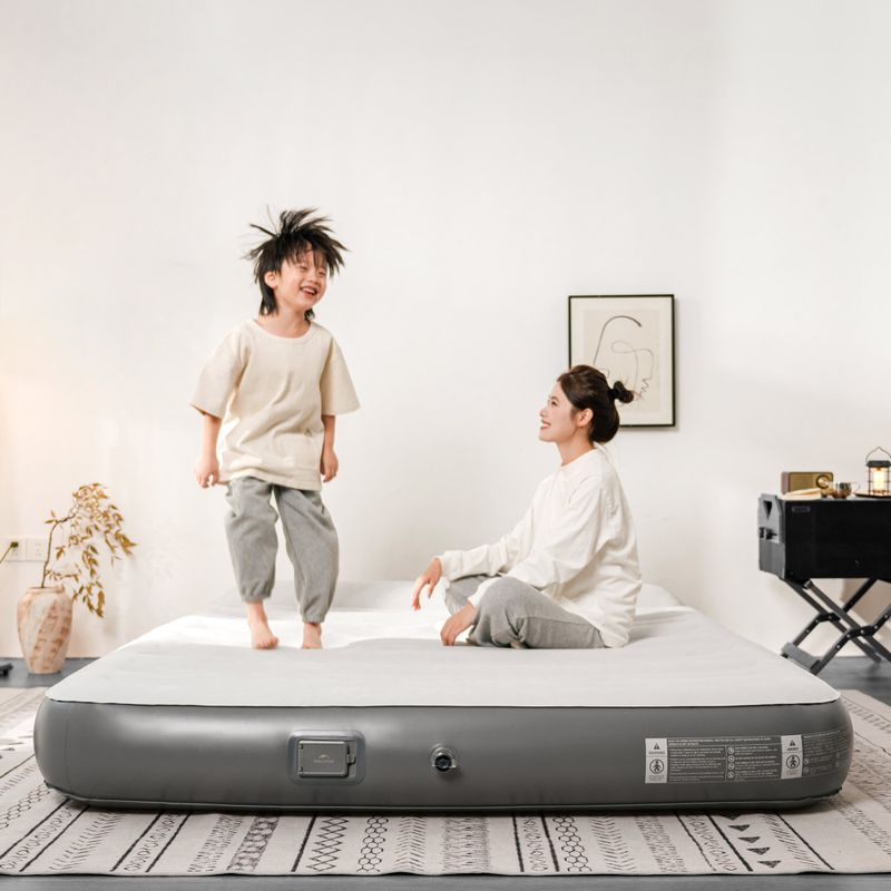 Luftmatratze Naturehike Chenjing with Pillow Double grey 8