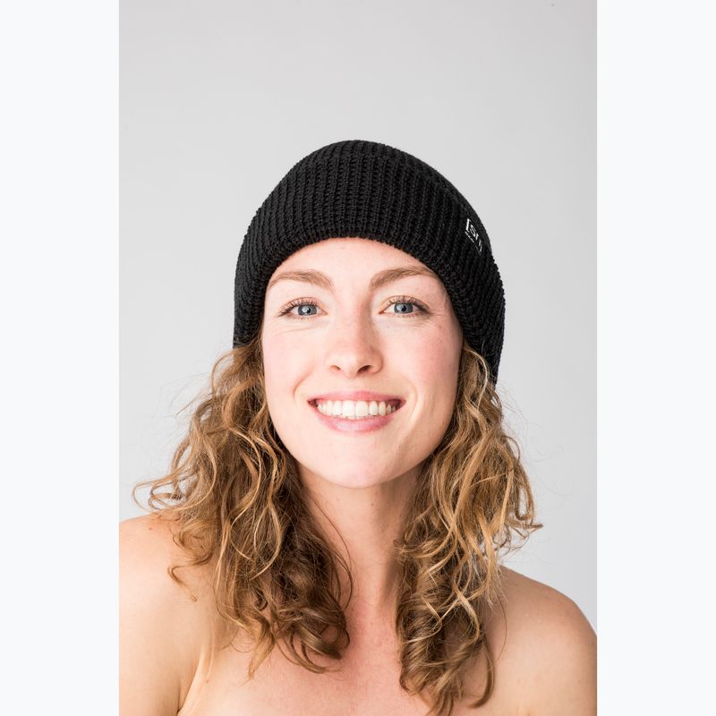 Wintermütze super.natural City Beanie jet black 3