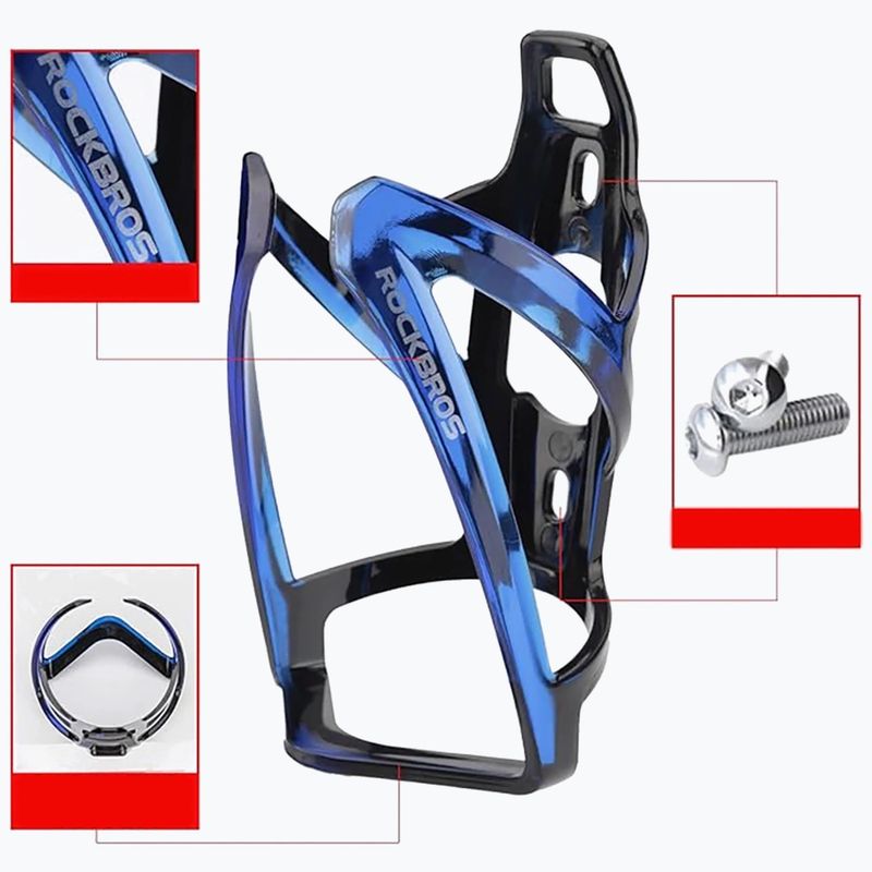 Flaschenhalter Rockbros 31210007 Water Bottle Holder black/blue 3