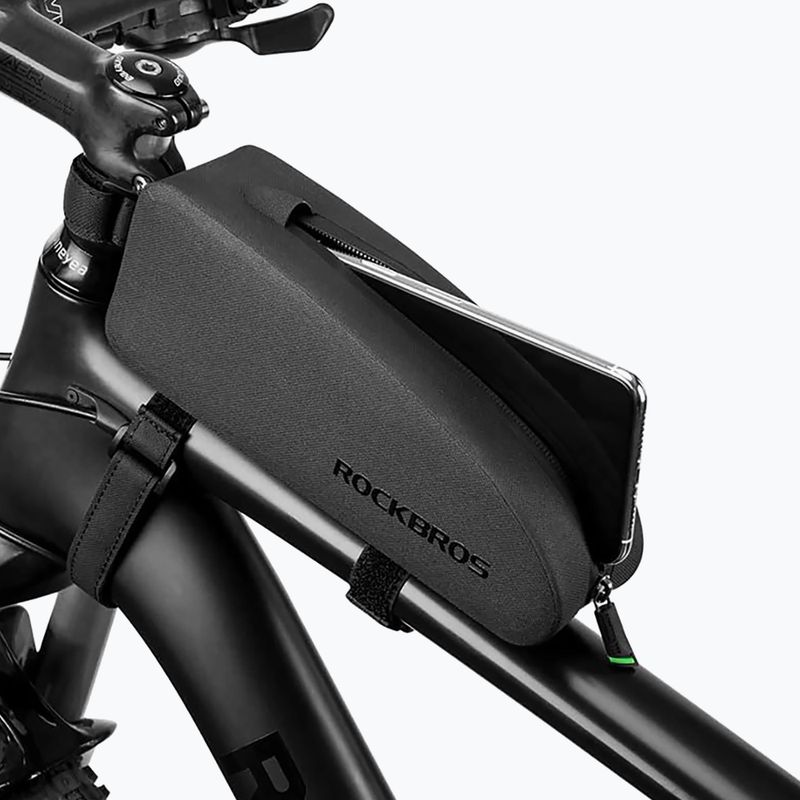 Rahmentasche fürs Fahrrad Rockbros AS-019 Bike Tube Bag S black 7