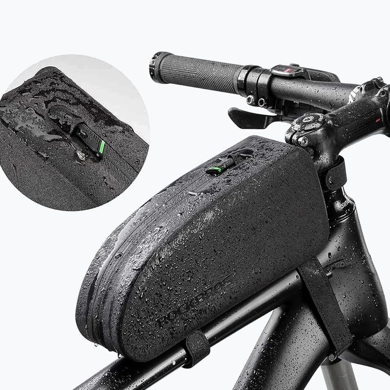 Rahmentasche fürs Fahrrad Rockbros AS-019 Bike Tube Bag S black 8