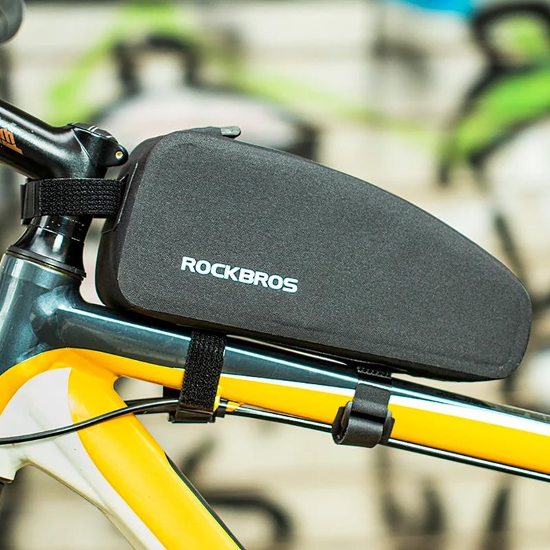 Rahmentasche fürs Fahrrad Rockbros AS-019 Bike Tube Bag S black 12