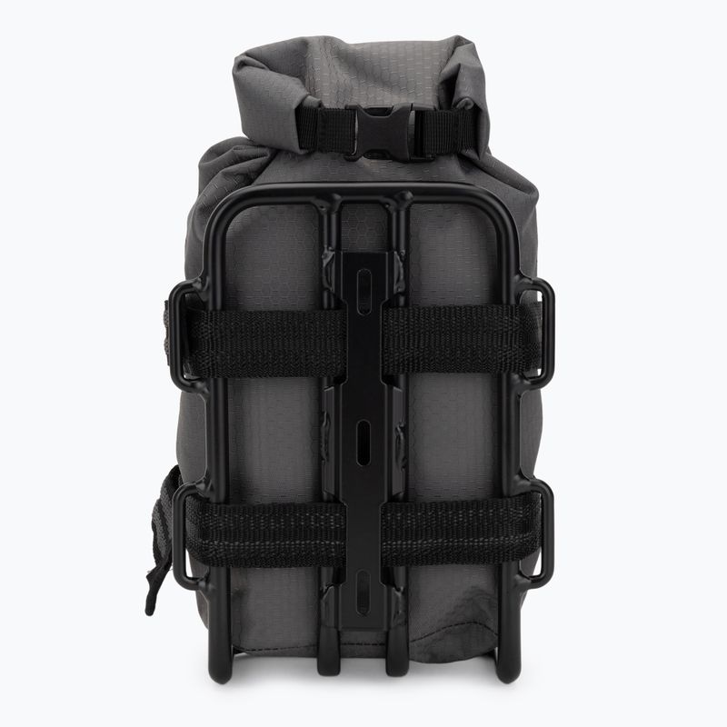 Tasche und Gepäckträger für das Fahrrad. Rockbros Front Fork Rack+Fork Bag grey/black 3