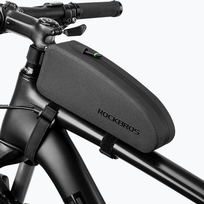 Rahmentasche fürs Fahrrad Rockbros AS-019-1 Bike Tube Bag L black 5