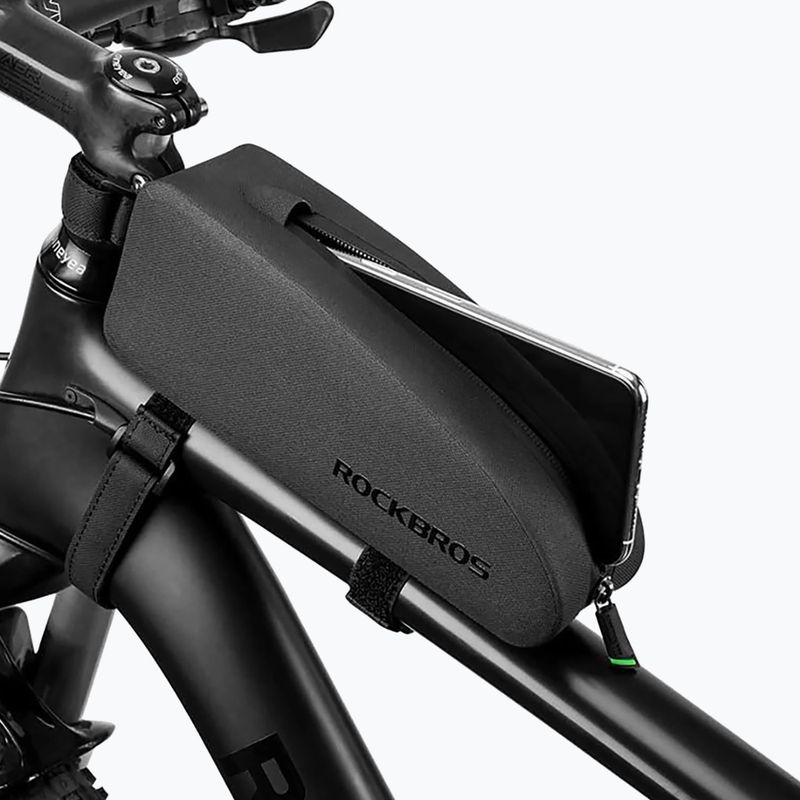 Rahmentasche fürs Fahrrad Rockbros AS-019-1 Bike Tube Bag L black 7