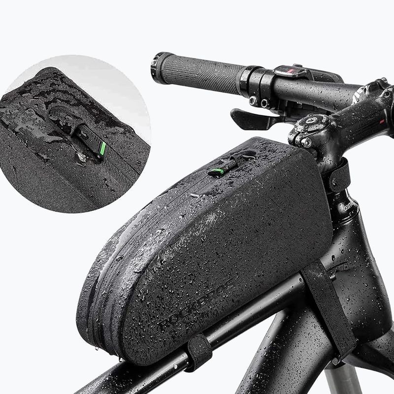 Rahmentasche fürs Fahrrad Rockbros AS-019-1 Bike Tube Bag L black 8